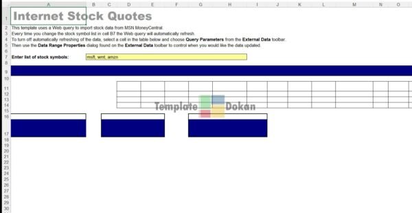 Internet Stock Quotes